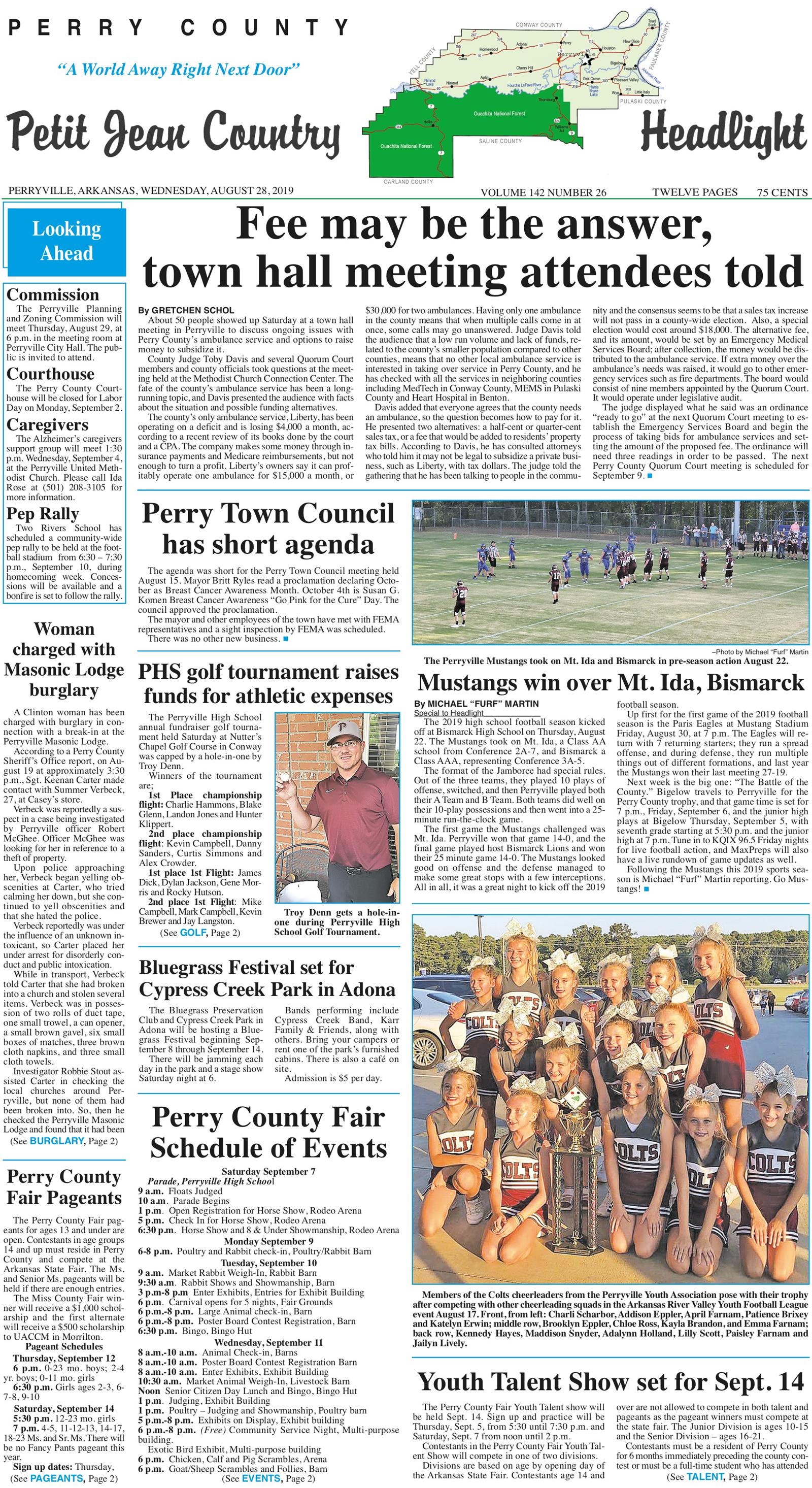 Perry County - August 28, 2019